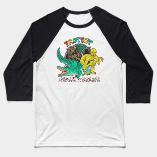 Protect Sewer Wildlife Baseball T-Shirt